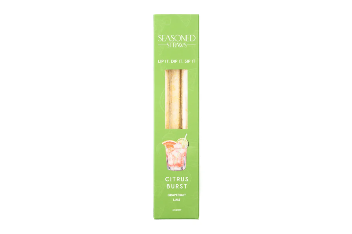 Flavor Infused Cocktail Straws - 6pk - Seasoned Straws - Image 3