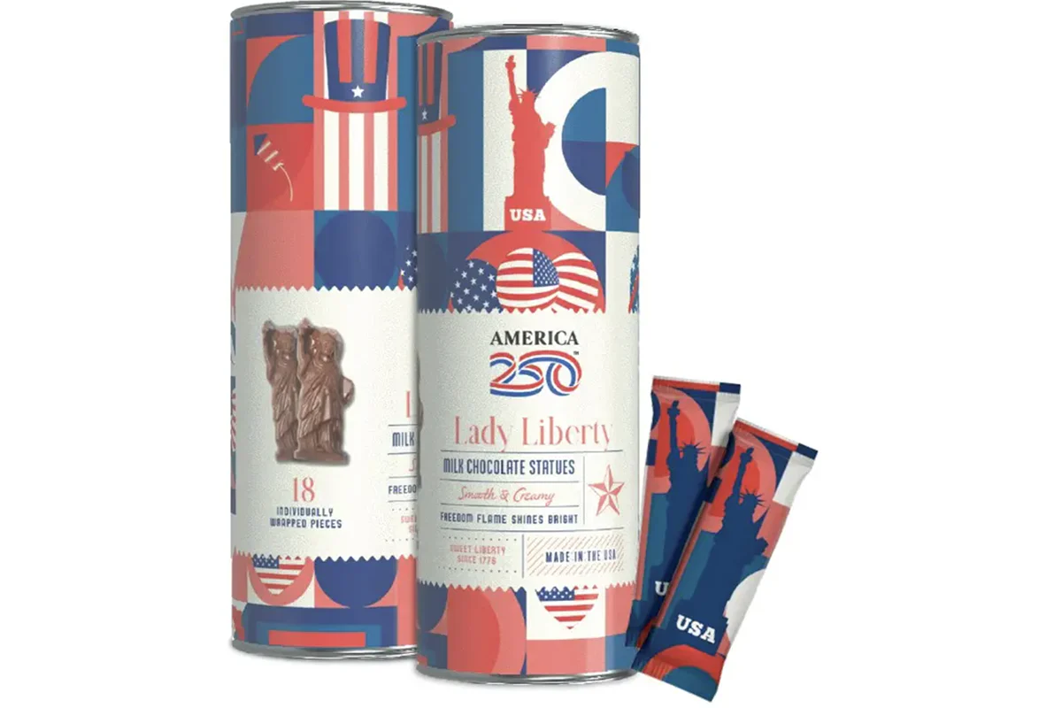 Lady Liberty Milk Chocolate Statues