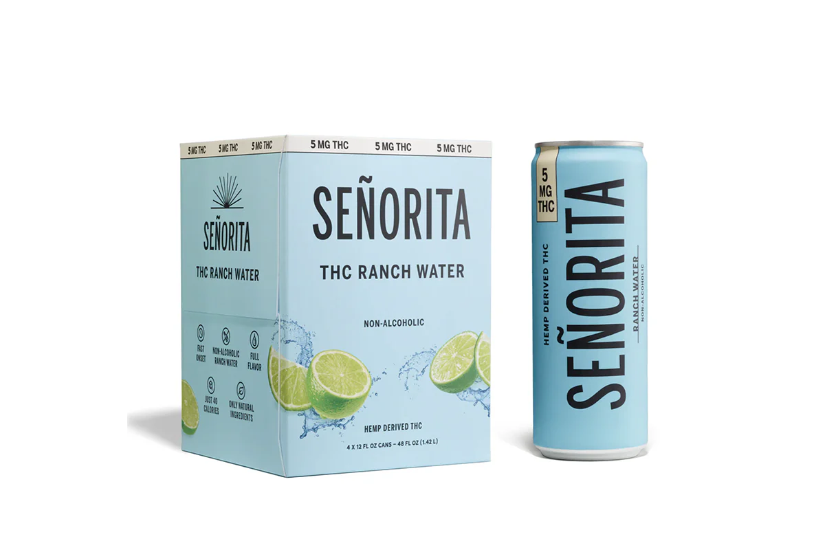 Senorita Ranch Water THC 5MG 4pack